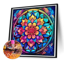 Load image into Gallery viewer, Diamond Painting - Full Round - Mandala Glass Painting (30*30CM)