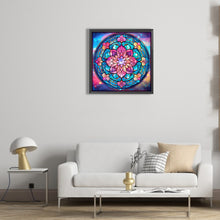 Load image into Gallery viewer, Diamond Painting - Full Round - Mandala Glass Painting (30*30CM)