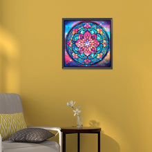 Load image into Gallery viewer, Diamond Painting - Full Round - Mandala Glass Painting (30*30CM)