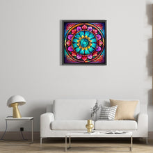 Load image into Gallery viewer, Diamond Painting - Full Round - Mandala Glass Painting (30*30CM)