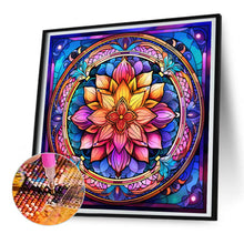 Load image into Gallery viewer, Diamond Painting - Full Round - Mandala Glass Painting (30*30CM)