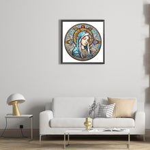 Load image into Gallery viewer, Diamond Painting - Full Round - Jesus and the Virgin glass painting (30*30CM)