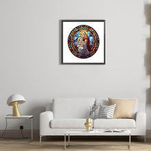 Load image into Gallery viewer, Diamond Painting - Full Round - Jesus and the Virgin glass painting (30*30CM)