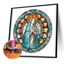 Load image into Gallery viewer, Diamond Painting - Full Round - Jesus and the Virgin glass painting (30*30CM)