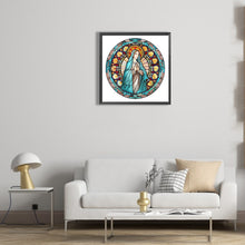 Load image into Gallery viewer, Diamond Painting - Full Round - Jesus and the Virgin glass painting (30*30CM)