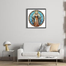 Load image into Gallery viewer, Diamond Painting - Full Round - Jesus and the Virgin glass painting (30*30CM)