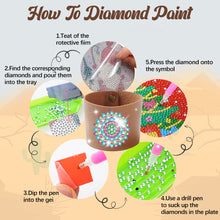 Load image into Gallery viewer, 6pcs DIY Embroidery Art Craft Kit Flower Diamond Cross Home Decor (Z01-6 )