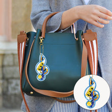 Load image into Gallery viewer, 5pcs Diamond Art Key Rings Art Craft 5D Double Sided DIY Hanging Ornaments Gifts