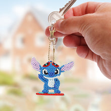Load image into Gallery viewer, 5D Diamond Art Key Rings Art Craft DIY Double Sided Cartoon Gifts (DSNYSK02)