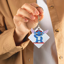 Load image into Gallery viewer, 5D Diamond Art Key Rings Art Craft DIY Double Sided Cartoon Gifts (DSNYSK02)