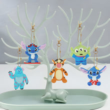 Load image into Gallery viewer, 5D Diamond Art Key Rings Art Craft DIY Double Sided Cartoon Gifts (DSNYSK02)