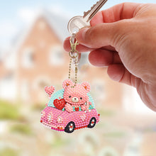 Load image into Gallery viewer, 5D Diamond Art Key Rings Art Craft DIY Double Sided Cartoon Gifts (YSK141)