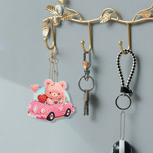 Load image into Gallery viewer, 5D Diamond Art Key Rings Art Craft DIY Double Sided Cartoon Gifts (YSK141)