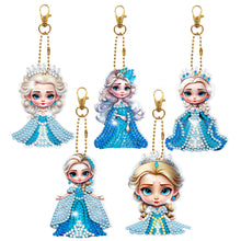 Load image into Gallery viewer, 5D Diamond Art Key Rings Art Craft DIY Double Sided Cartoon Gifts (YSK142)