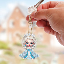 Load image into Gallery viewer, 5D Diamond Art Key Rings Art Craft DIY Double Sided Cartoon Gifts (YSK142)