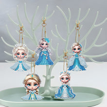 Load image into Gallery viewer, 5D Diamond Art Key Rings Art Craft DIY Double Sided Cartoon Gifts (YSK142)