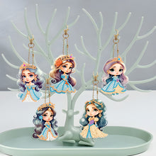 Load image into Gallery viewer, 5D Diamond Art Key Rings Art Craft DIY Double Sided Cartoon Gifts (YSK143)