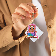 Load image into Gallery viewer, 5D Diamond Art Key Rings Art Craft DIY Double Sided Cartoon Gifts (YSK145)