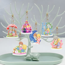 Load image into Gallery viewer, 5D Diamond Art Key Rings Art Craft DIY Double Sided Cartoon Gifts (YSK147)