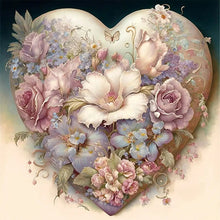 Load image into Gallery viewer, Diamond Painting - Full Round - love flowers (40*40CM)
