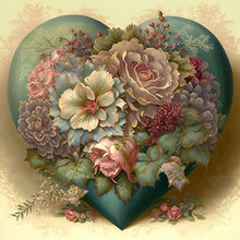 Load image into Gallery viewer, Diamond Painting - Full Round - love flowers (40*40CM)
