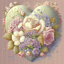 Load image into Gallery viewer, Diamond Painting - Full Round - love flowers (40*40CM)