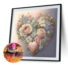 Load image into Gallery viewer, Diamond Painting - Full Round - love flowers (40*40CM)