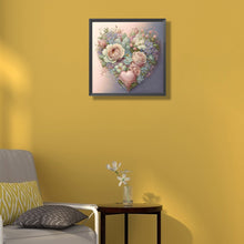 Load image into Gallery viewer, Diamond Painting - Full Round - love flowers (40*40CM)