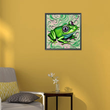 Load image into Gallery viewer, Diamond Painting - Full Round - frog (30*30CM)