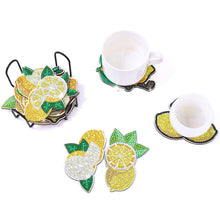 Load image into Gallery viewer, DIY Crystal Drink Coasters Ornament Cup Coasters for Adults Kids (AA1516)
