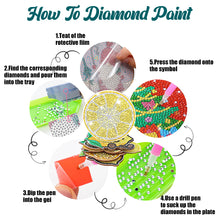 Load image into Gallery viewer, DIY Crystal Drink Coasters Ornament Cup Coasters for Adults Kids (AA1516)
