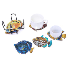 Load image into Gallery viewer, DIY Crystal Drink Coasters Ornament Cup Coasters for Adults Kids (AA1527)