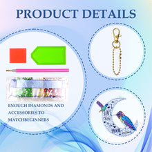Load image into Gallery viewer, 8pcs Diamond Art Keychain Special-shaped Drill 5D DIY Bag Pandant (YS201)