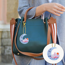 Load image into Gallery viewer, 8pcs Diamond Art Keychain Special-shaped Drill 5D DIY Bag Pandant (YS201)