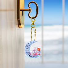 Load image into Gallery viewer, 8pcs Diamond Art Keychain Special-shaped Drill 5D DIY Bag Pandant (YS201)