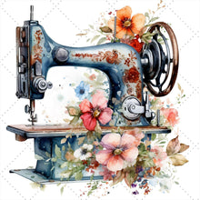 Load image into Gallery viewer, Diamond Painting - Full Round - sewing machine (30*30CM)