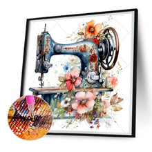 Load image into Gallery viewer, Diamond Painting - Full Round - sewing machine (30*30CM)