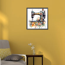 Load image into Gallery viewer, Diamond Painting - Full Round - sewing machine (30*30CM)