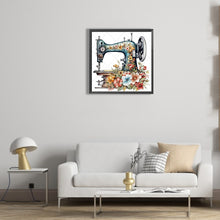 Load image into Gallery viewer, Diamond Painting - Full Round - sewing machine (30*30CM)