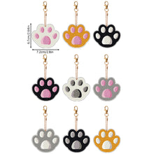 Load image into Gallery viewer, 9pcs Diamond Art Keychain Special-shaped Drill 5D DIY Bag Pandant (PT06)