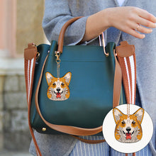 Load image into Gallery viewer, 9pcs Diamond Art Keychain Special-shaped Drill 5D DIY Bag Pandant (PT11)