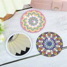 Load image into Gallery viewer, 3pcs Diamond Painting Makeup Mirror Portable DIY Datura for Girl (XJ002)