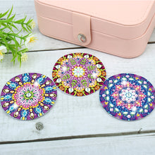 Load image into Gallery viewer, 3pcs Diamond Painting Makeup Mirror Portable DIY Datura for Girl (XJ004)