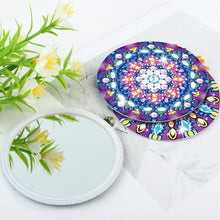 Load image into Gallery viewer, 3pcs Diamond Painting Makeup Mirror Portable DIY Datura for Girl (XJ004)