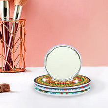 Load image into Gallery viewer, 3pcs Diamond Painting Makeup Mirror Portable DIY Datura for Girl (XJ009)