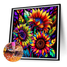Load image into Gallery viewer, Diamond Painting - Full Round - colorful sunflower (30*30CM)