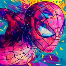Load image into Gallery viewer, Diamond Painting - Full Round - spiderman (30*30CM)