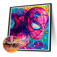 Load image into Gallery viewer, Diamond Painting - Full Round - spiderman (30*30CM)