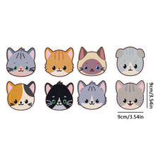 Load image into Gallery viewer, 8pcs Diamond Art Key Rings Art Craft 5D DIY Bag Pandant for Beginners Home Decor