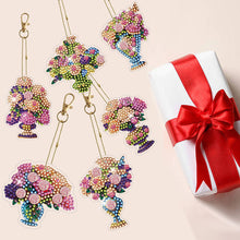 Load image into Gallery viewer, 6pcs Diamond Art Keychain Special-shaped Drill 5D DIY Bag Pandant (GJ090)